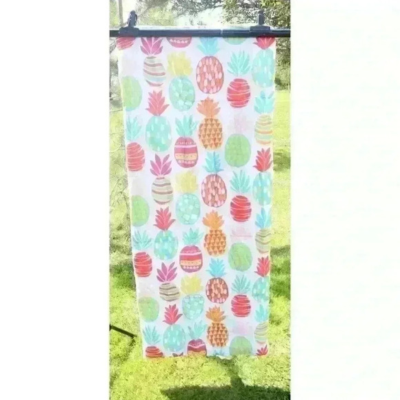 Sun Squad Girls Youth Toddler Kids Pineapple Print Sleeping Bag With Storage Bag - Picture 3 of 9